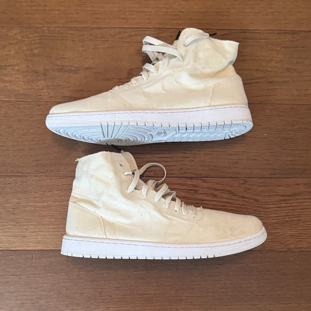 Jordan Men's High-Top Sneakers in Off-White/Cream